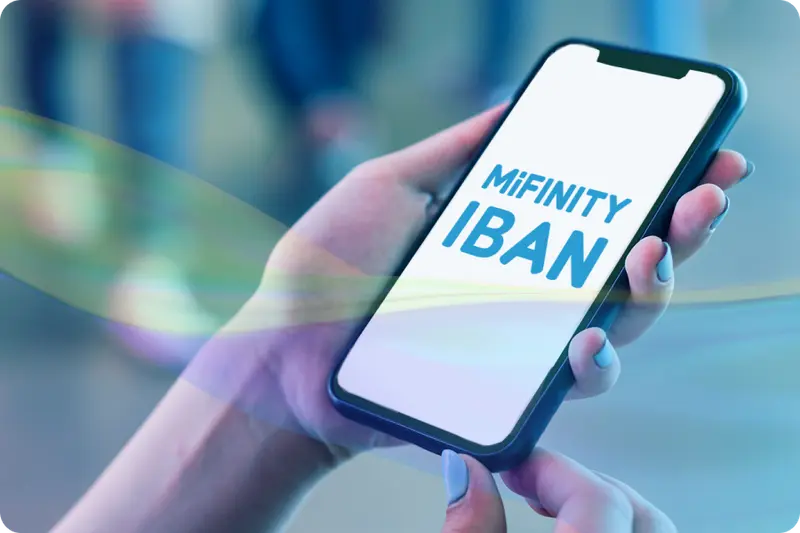 MiFinity IBAN mobile