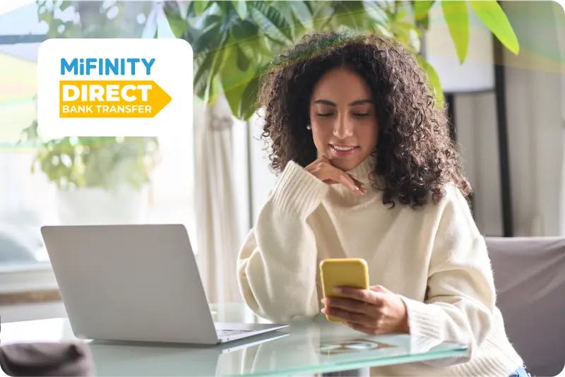 MiFinity Direct Bank transfers