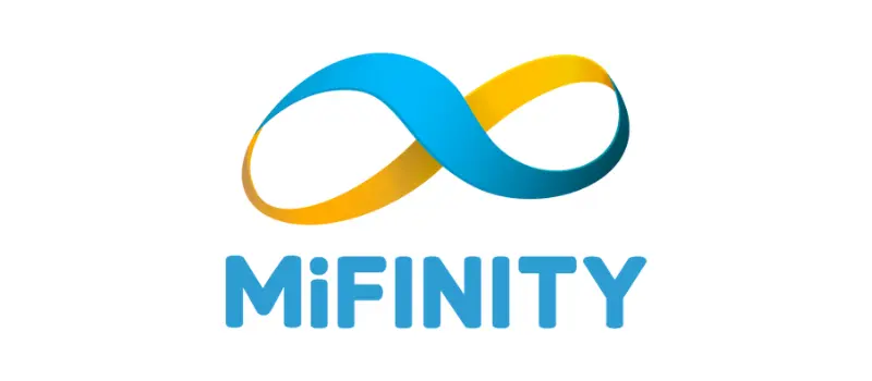 MiFinity logo white bg