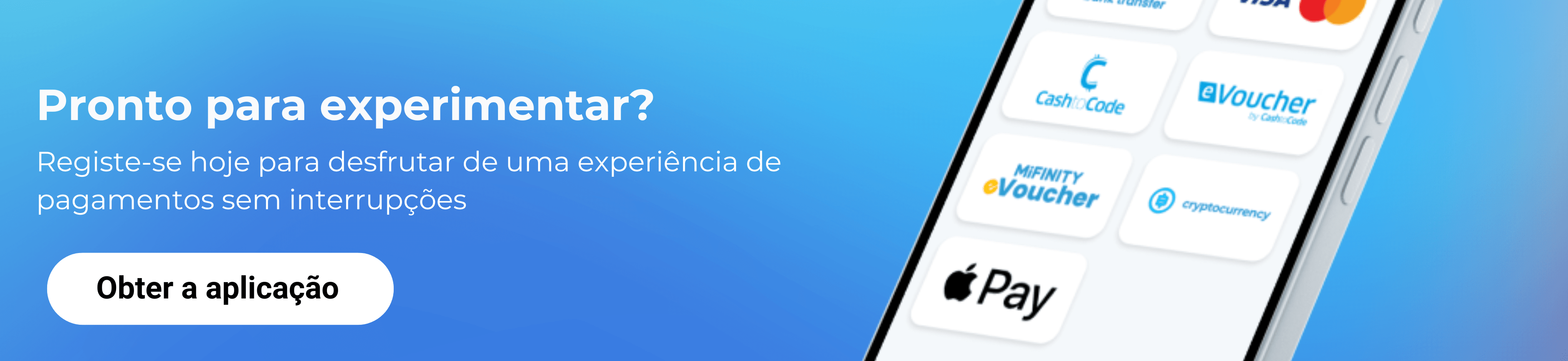 Apple Pay Frame Footer Portuguese