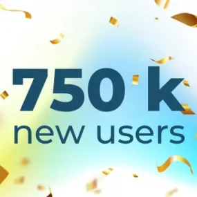 MiFinity has 750k+ new users